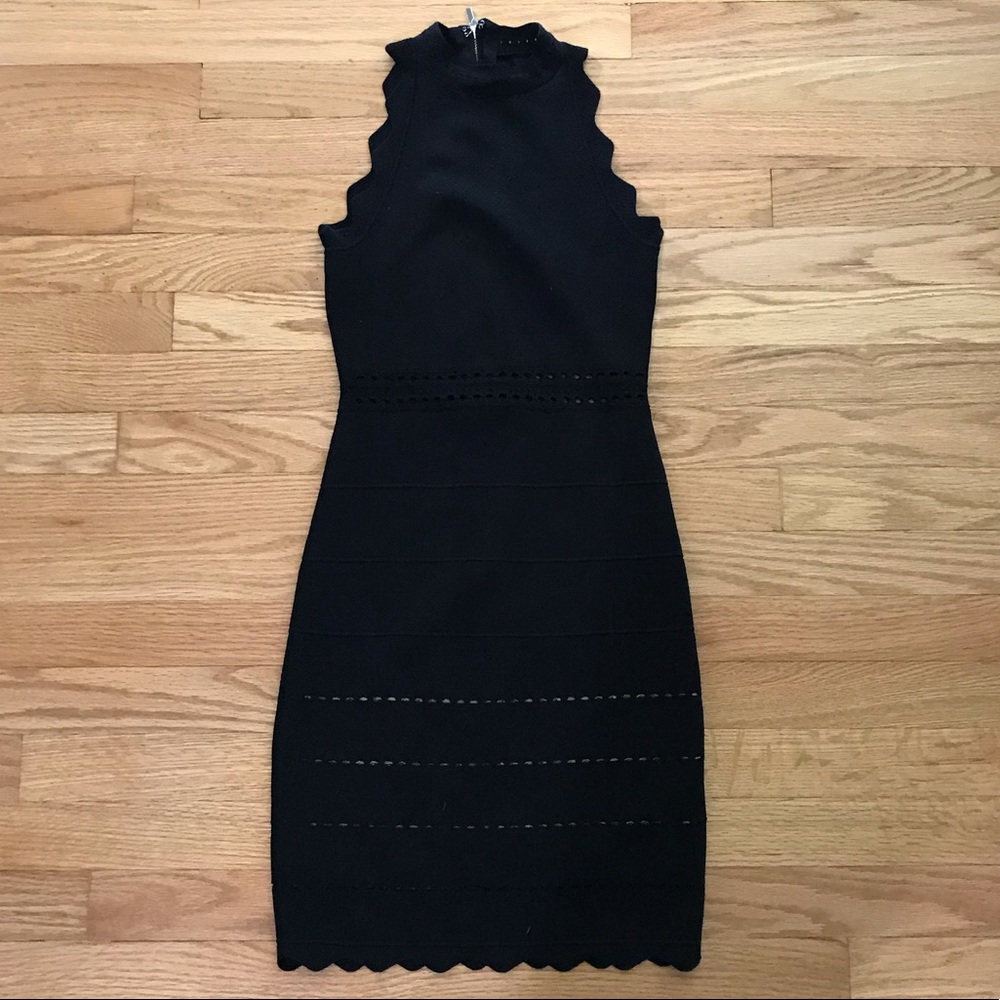 Black BeBe cocktail dress